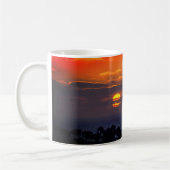 Ungeheure Dankbarkeit Sunset Beach Inspiriert Kaffeetasse (Links)