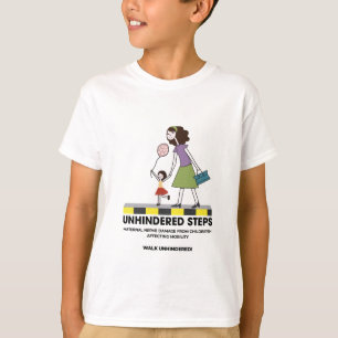 Ungehinderte Schritte Kids-Shirt T-Shirt