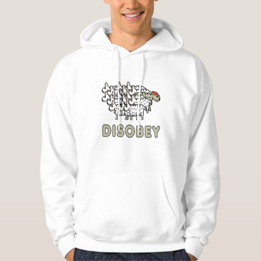Ungehorsam Hoodie (Vorderseite)