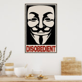 ungehorsam poster (Küche)