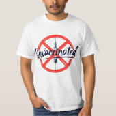 Ungeimpftes T-Shirt (Vorderseite)