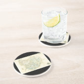 Ungekennzeichnete Karte von Trino Getränkeuntersetzer (Seite)