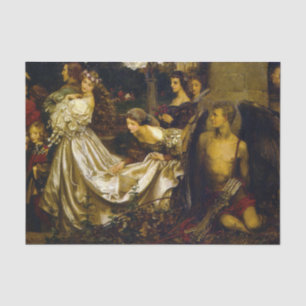 Ungeladene Gäste von Eleanor Fortescue-Brickdale Seidenpapier