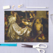 Ungeladene Gäste von Eleanor Fortescue-Brickdale Seidenpapier (Handwerk)