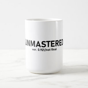 Ungemasterter Audio-T - Shirt - Creative Glitch St Kaffeetasse