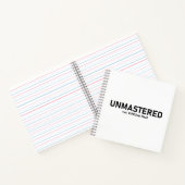 Ungemasterter Audio-T - Shirt - Creative Glitch St Notizblock (Innenseite)