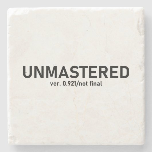 Ungemasterter Audio-T - Shirt - Creative Glitch St Steinuntersetzer (Vorderseite)