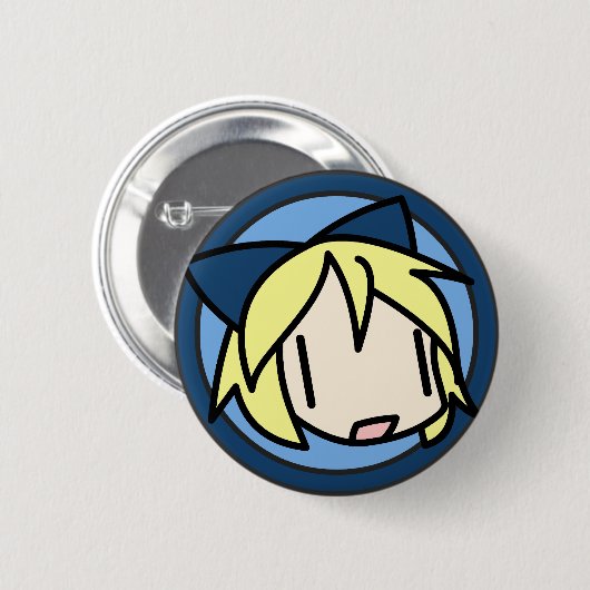 Ungenannter Charakter-Knopf Button (Vorne & Hinten)