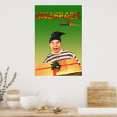 Ungeöffnetes Geschenk Poster (Küche)
