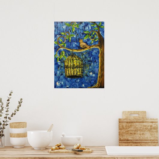 ungepacktes Poster (Küche)