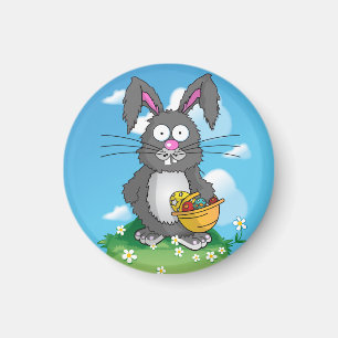 Ungepflegte Osterhase Magnet