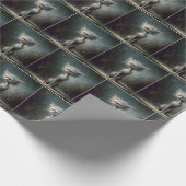 Ungepflegte Straßenkatze Geschenkpapier (Ecke)