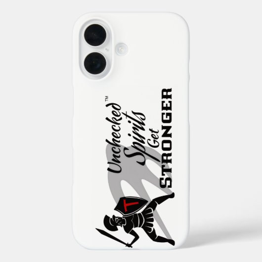 Ungeprüfte Spirits werden härter - iPhone Case (Rückseite)