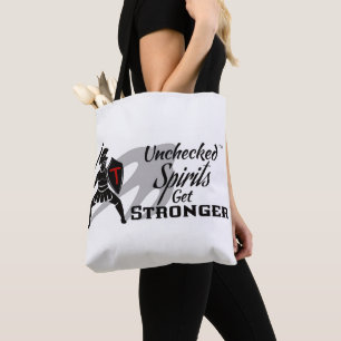 Ungeprüfte Spirituosen werden stärker - Beide Logo Tasche