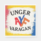Unger Varagan Papiertaschentuch Serviette (Vorderseite)