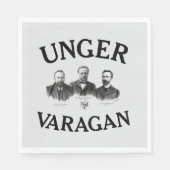 Unger Varagan Papiertaschentuch Serviette (Vorderseite)