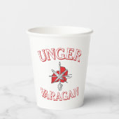 Unger Varagan Papiertasse Pappbecher (Rückseite)