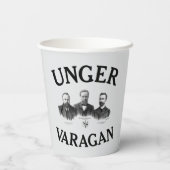 Unger Varagan Papiertasse Pappbecher (Rückseite)