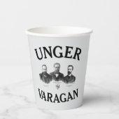 Unger Varagan Papiertasse Pappbecher (Vorderseite)