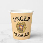 Unger Varagan Papiertasse Pappbecher (Rückseite)