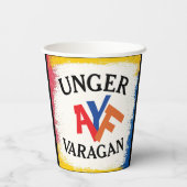 Unger Varagan Papiertasse Pappbecher (Rückseite)