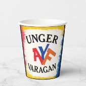 Unger Varagan Papiertasse Pappbecher (Vorderseite)