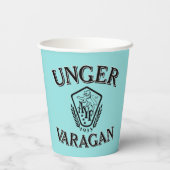 Unger Varagan Papiertasse Pappbecher (Rückseite)