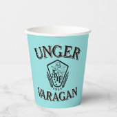 Unger Varagan Papiertasse Pappbecher (Vorderseite)