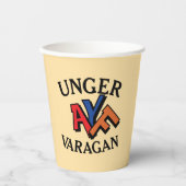 Unger Varagan Papiertasse Pappbecher (Vorderseite)