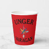 Unger Varagan Papiertasse Pappbecher (Vorderseite)