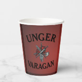 Unger Varagan Papiertasse Pappbecher (Rückseite)
