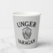 Unger Varagan Papiertasse Pappbecher (Rückseite)