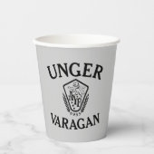 Unger Varagan Papiertasse Pappbecher (Vorderseite)