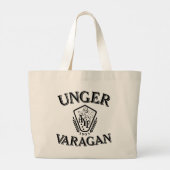 Unger Varagan-Tasche Jumbo Stoffbeutel (Rückseite)
