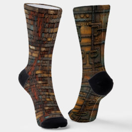 Ungerade, aber Match Socks Industrial Vibes Socken