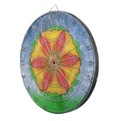 Ungerade Blume Dartscheibe (Vorderseite rechts)