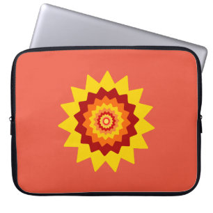 Ungerade Blume Notebook-Sieb 15 Zoll Laptopschutzhülle