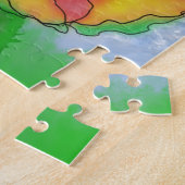 Ungerade Blume Puzzle (Seite)