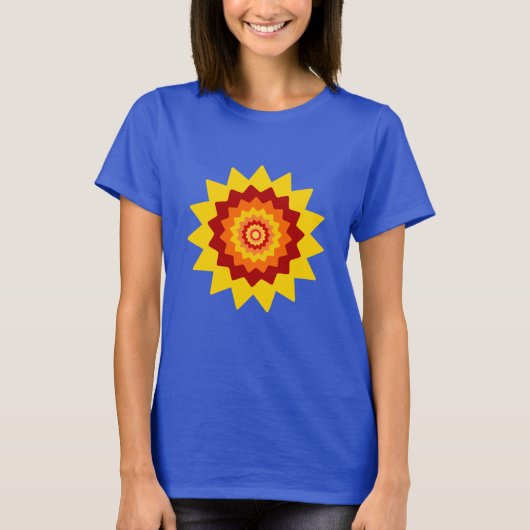 Ungerade Blume T - Shirt von Frauen (Vorderseite)