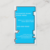 ungerade Eis Visitenkarte (Rückseite)