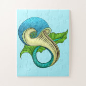 ungerade Fischpuzzle Puzzle (Vertikal)