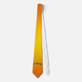 Ungerade Krawatte (gelb/orange) (Vorderseite)