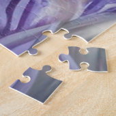 Ungerade Mit Augen Siamesküche lila Puzzle (Seite)