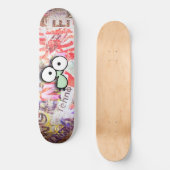 UNGERADE SKATEBOARD (Vorderseite)