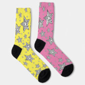ungerade Socken mit Sternen (Rechts)