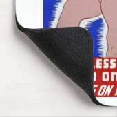 Ungerecht gegenüber Babys Mousepad (Ecke)