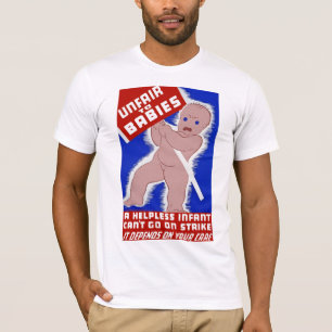 Ungerecht gegenüber Babys T-Shirt