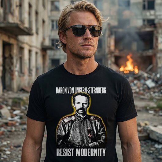 Ungern Sternberg widersteht der Moderne als Tradit Tri-Blend Shirt