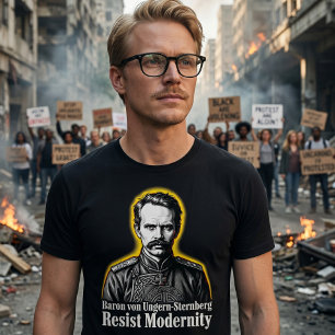 Ungern Sternberg widersteht der Moderne als Tradit Tri-Blend Shirt