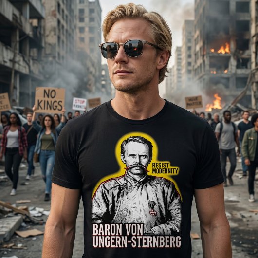 Ungern Sternberg widersteht der Moderne Tri-Blend Shirt